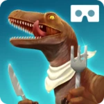 Logo of Mad Dino VR android Application 